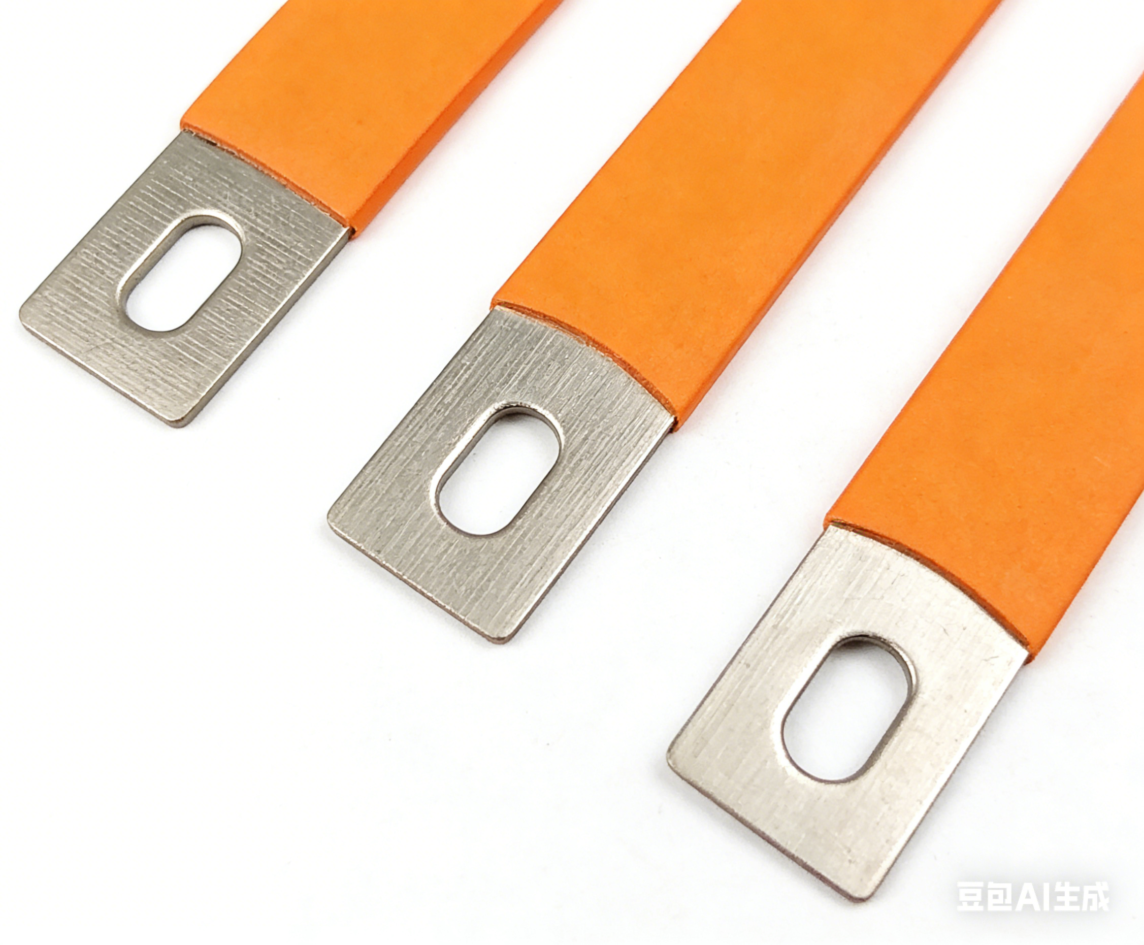 橙色硬质绝缘层软连接(叠层铜箔款)-2